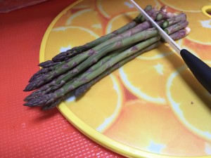 taglio asparagi
